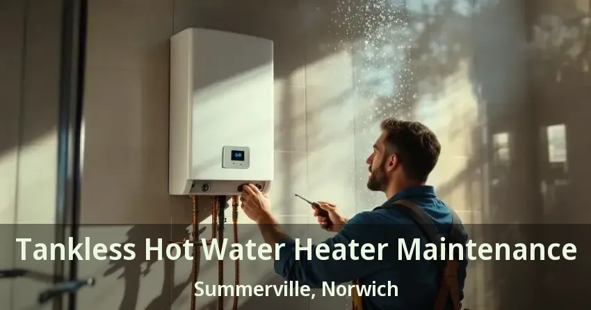 Tankless Hot Water Heater Maintenance Summerville, Norwich - ON